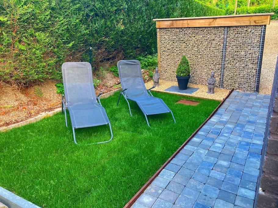 Vip Lounge Appartement Avec Jacuzzi Et Jardin Andenne 外观 照片
